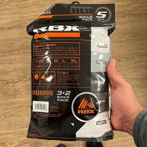 RBX tank tops 6PK (2 white) (2 grey) (1 black)